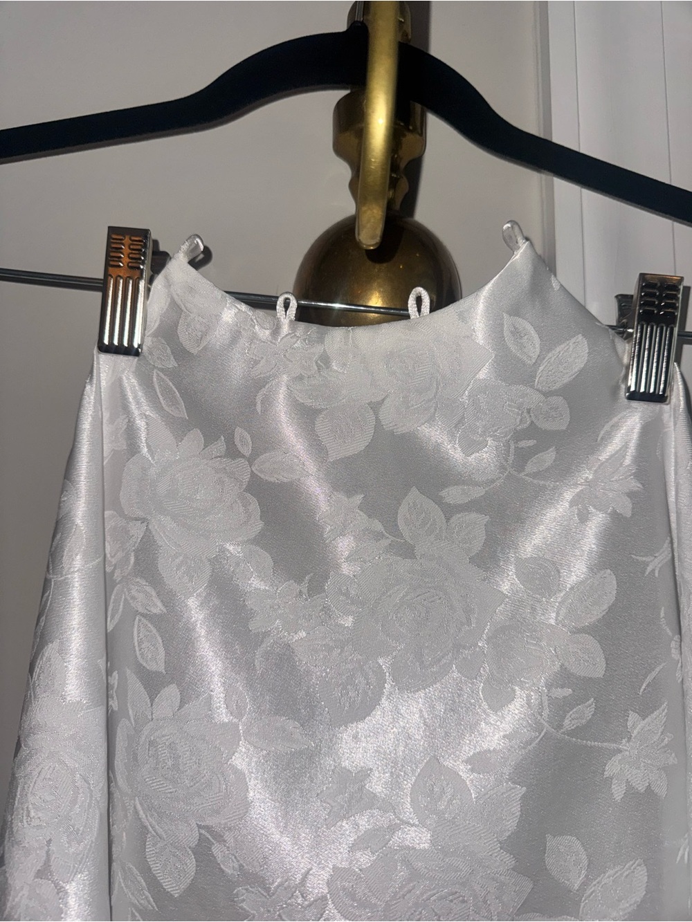 Brand New Custom Bridal Two-Piece Wedding Set + 55β Detachable Veil - Picture 9 of 10